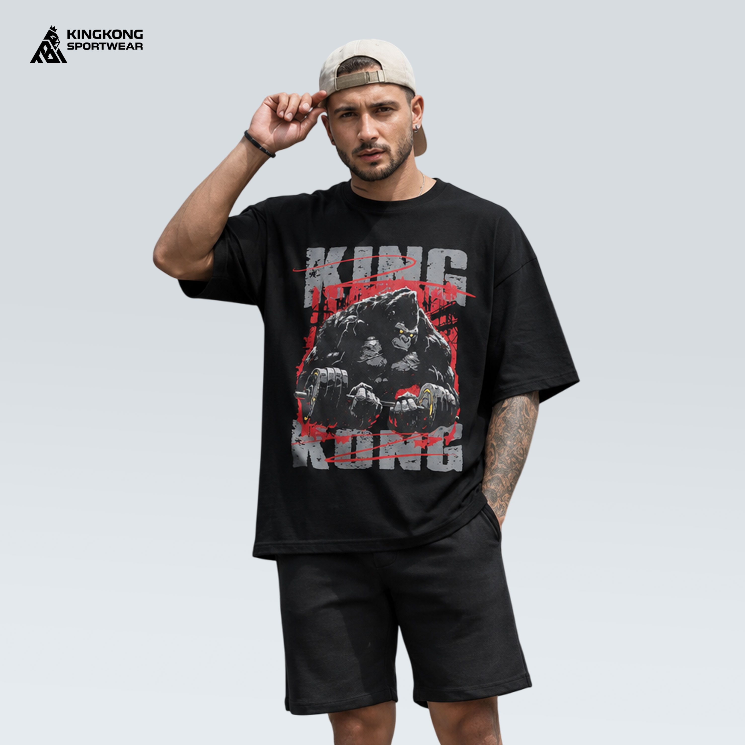 Áo Thun Cotton In Hình KingKong