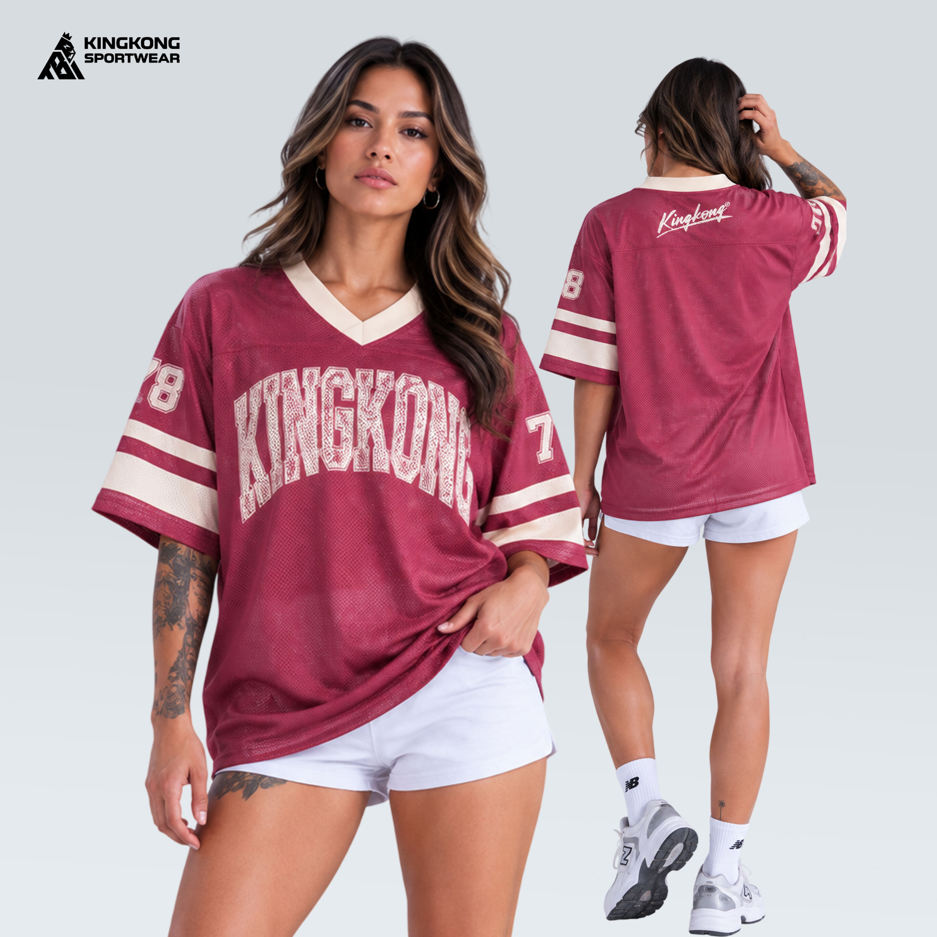 Áo Jersey Mè Lưới Camo KingKong