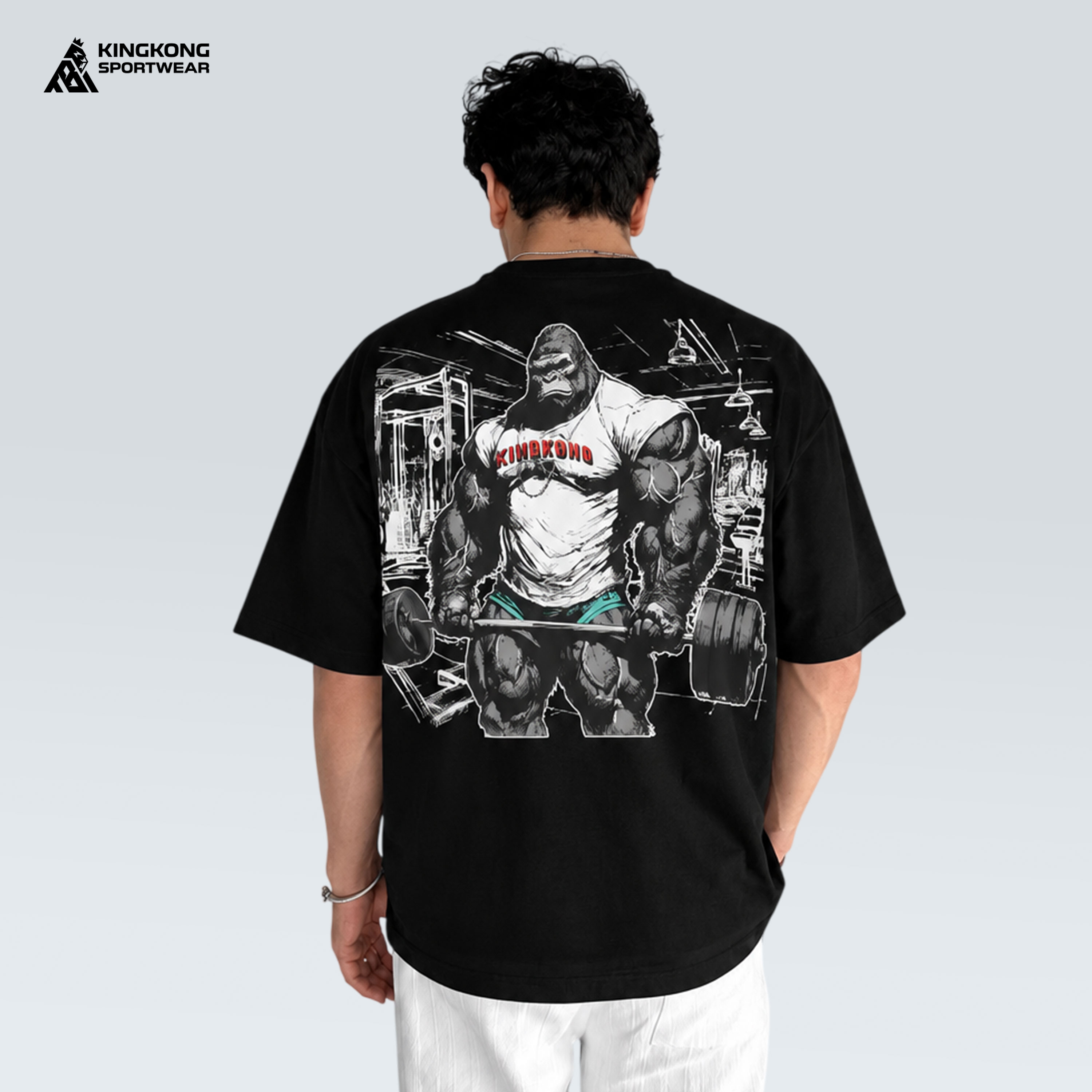 Áo Thun Oversize Kong Dumbell KingKong