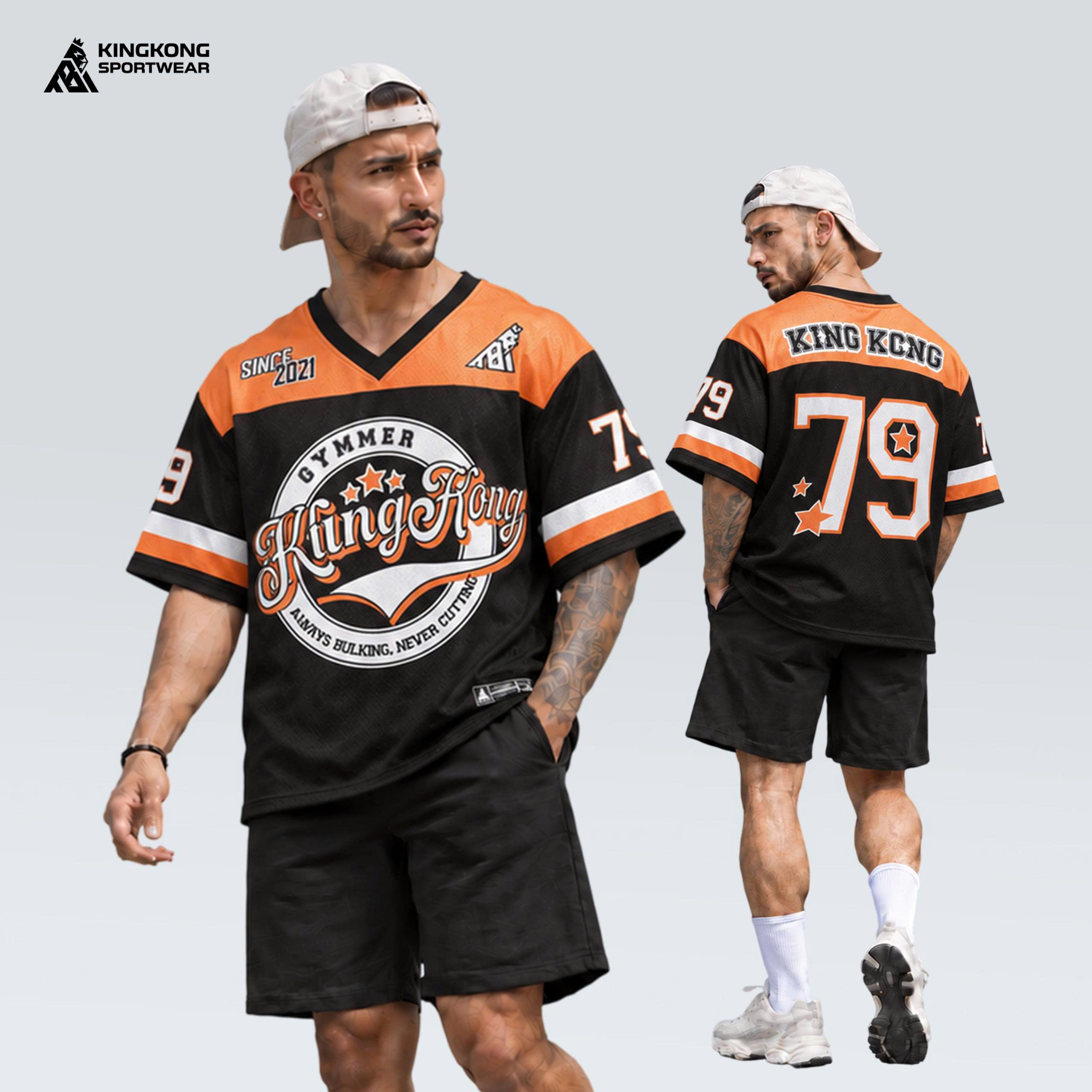 Áo Jersey KingKong Mè Lưới Số 79 Gymmer Star