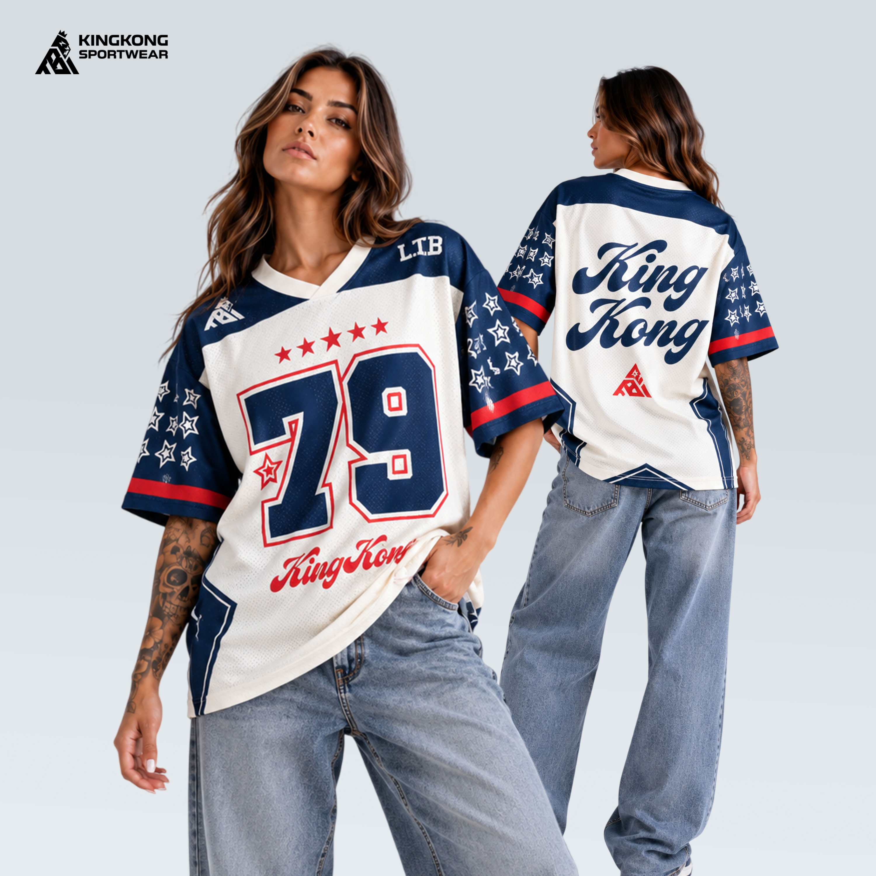 Áo Jersey Mè Lưới Star KingKong