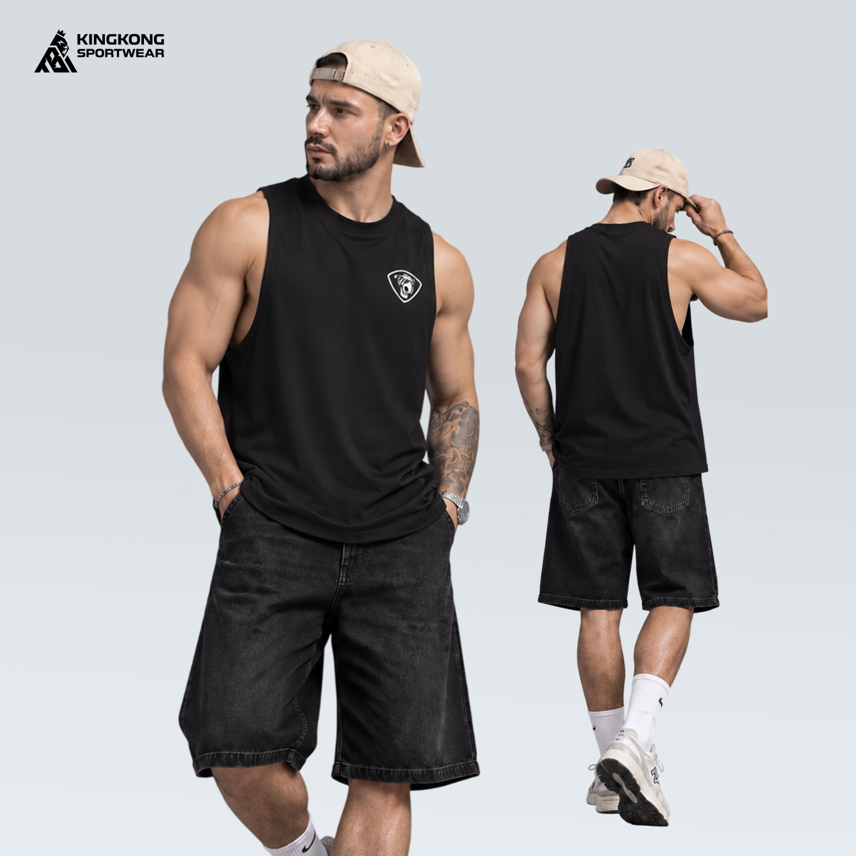 Áo Tanktop Poly Logo KingKong