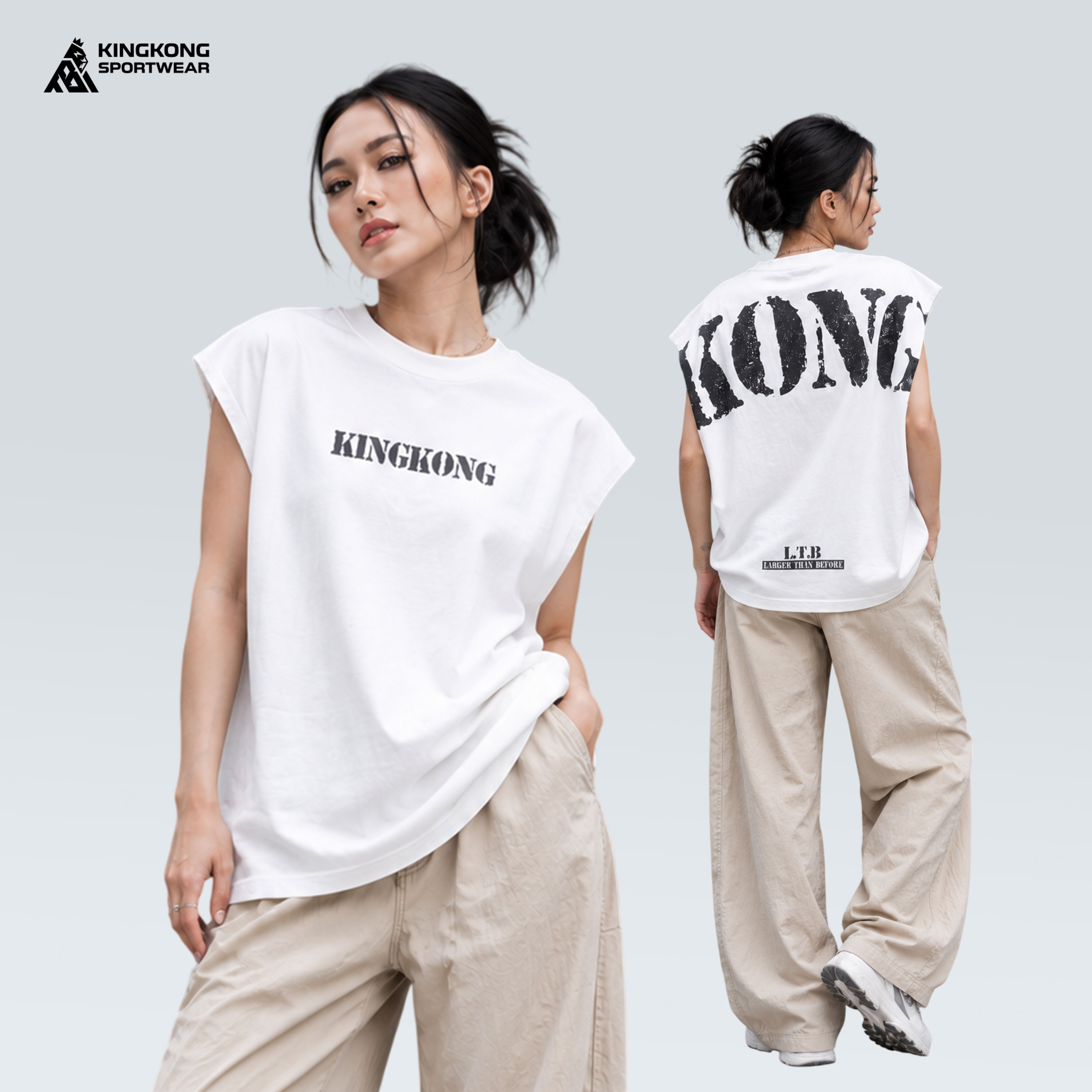 Áo Tanktop Xả Lai LTB Front KingKong