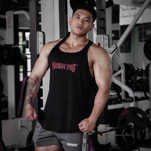 [Mới T8] Áo Ba Lỗ Tanktop Poly Thể Thao - Local Brand TB KINGKONG SPORT WEAR